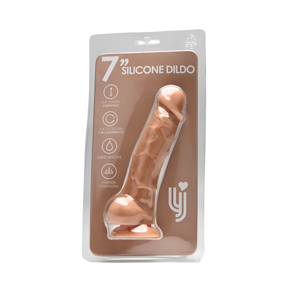 n12026-loving-joy-7-inch-realistic-silicone-dildo-with-suction-cup-and-balls-vanilla-new-pkg