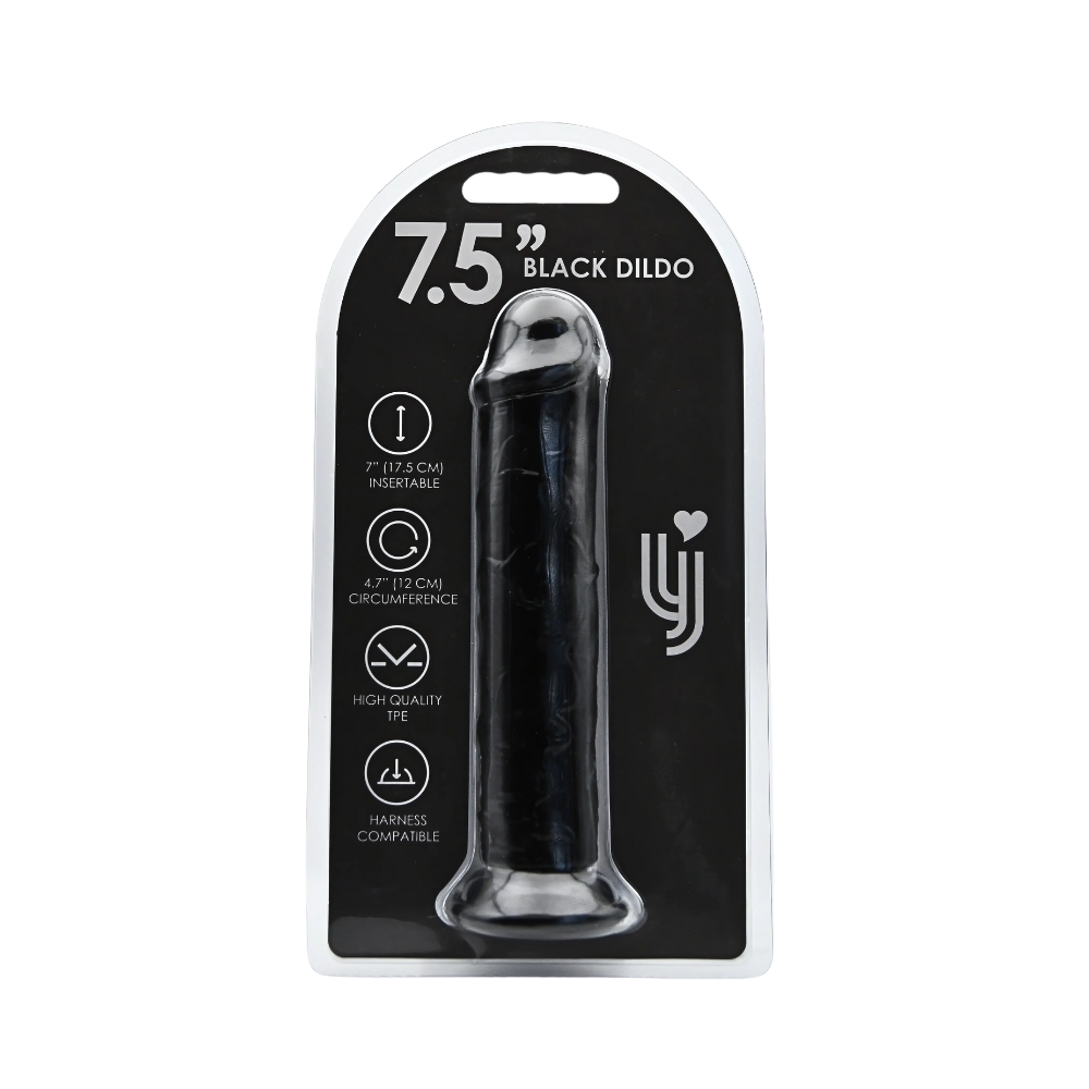 n12624-loving-joy-7-5-inch-suction-cup-dildo-black-3